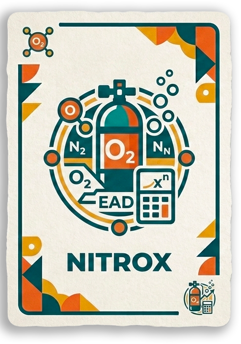 Calculateur Nitrox, PPO2 et Profondeur Équivalente
